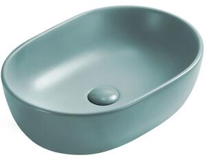 Mexen Viki lavoar pe blat 48 x 35 cm, verde deschis mat - 21054848