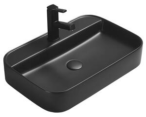Mexen Sofia chiuvetă pe blat 60 x 40 cm, negru mat - 22156085