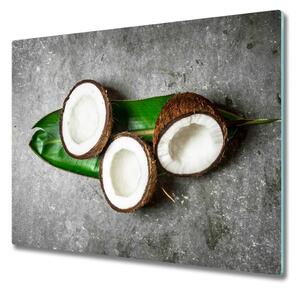 Tocator din sticla nucă de cocos jumătate