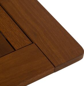 Masa pentru gradina Bremen, lemn, 6 persoane, dreptunghiulara 75 x135x72,5 cm
