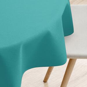 Goldea față de masă decorativă loneta - azur - rotundă Ø 100 cm