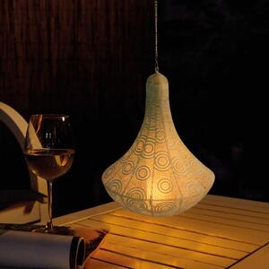 Luxform Lampă LED de grădină, operare baterie, "Marrakesh", alb 92715