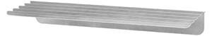 Raft argintiu din metal 50 cm Olbi – noo.ma