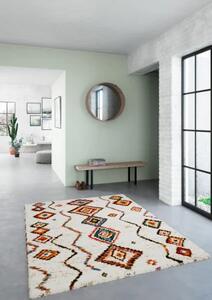 Covor Sufragerie Dormitor, Model Sanford 52641 060, Dreptunghiular Crem Multicolor Dreptunghi, 160 x 230