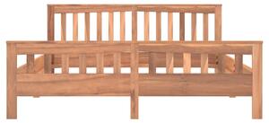 Cadru de pat, 160x200 cm, lemn masiv de tec