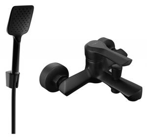 Mexen Sabre R62 baterie de baie cu set de duș, negru - 7213R62-70