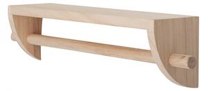 Raft maro din lemn de paulownia 60 cm Mingus Bloomingville Mini