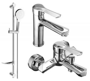 Mexen Sabre DF05 set de baie, crom - 72103DF05-00