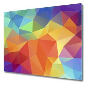 Tocator din sticla figuri geometrice