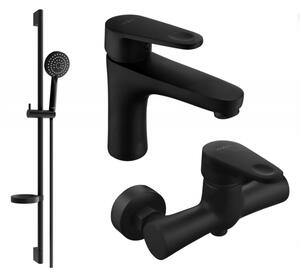 Mexen Kama DS75 set de duș, negru - 72504DS75-70
