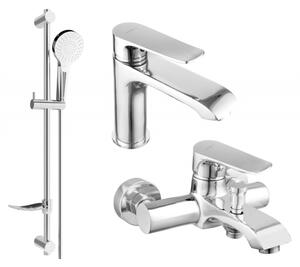 Mexen Pecos DF05 set de baie, crom - 72703DF05-00