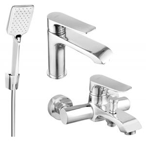 Mexen Pecos R62 set de baie, crom - 72703R62-00