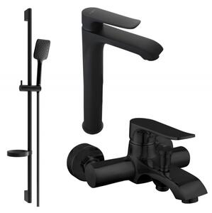 Mexen Pecos DS62 set de baie, negru - 72713DS62-70