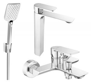 Mexen Alexa R62 set de baie, crom - 71213R62-00