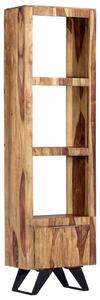 Comodă înaltă, 45 x 28 x 180 cm, lemn masiv de sheesham