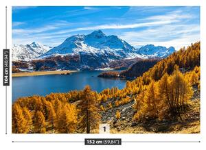 Fototapet Lacul din Alpii