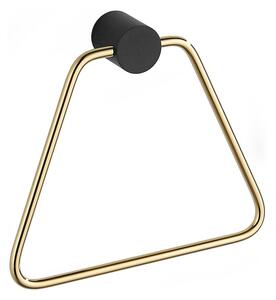 Mexen Aron cuier pentru prosop, negru/auriu - 7088132-57