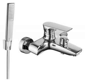 Mexen Axel R72 baterie pentru cadă cu set de duș, crom - 7383R72-00