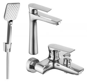 Mexen Axel R62 set de baie, crom - 73813R62-00