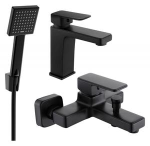 Mexen Cetus R45 set de baie, negru - 744303R45-70