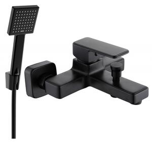 Mexen Cetus R45 baterie de cadă cu set de duș, negru - 74433R45-70
