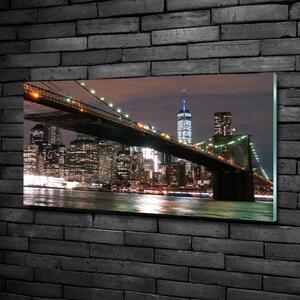 Fotografie imprimată pe sticlă Manhattan New York City