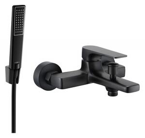 Mexen Lynx R72 baterie de cadă cu set de duș, negru - 74593R72-70