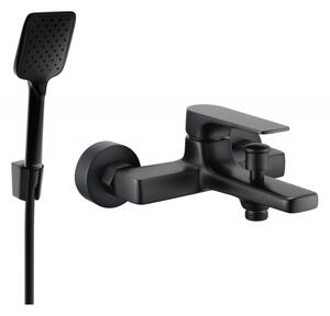 Mexen Lynx R62 baterie de cadă cu set de duș, negru - 74593R62-70