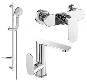 Mexen Milo DF40 set de duș, crom - 713054DF40-00