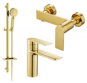Mexen Zero DQ40 set de duș, auriu - 71104DQ40-50