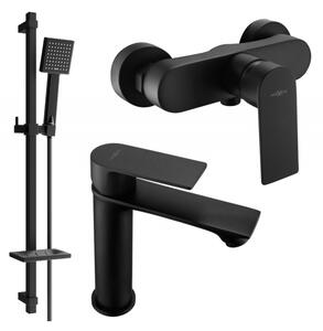 Mexen Royo DQ45 set de duș, negru - 72204DQ45-70