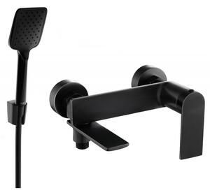 Mexen Zero R62 baterie cadă cu set de duș, negru - 7113R62-70