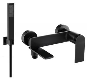 Mexen Zero R02 baterie cadă cu set de duș, negru - 7113R02-70