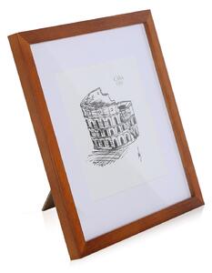 Casa Chic Bristol, ramă pentru fotografii, sticlă, 30 x 30 cm cu suport, lemn adevărat