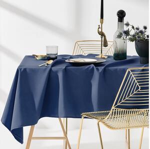 Față de masă elegantă monocromă albastru închis 130 x 180 cm