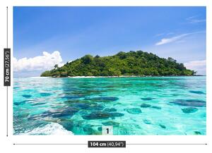 Fototapet Blue Paradise Island