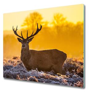 Tocator din sticla Sunrise Deer