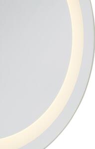 Oglindă modernă rotundă pentru baie, cu LED IP44 - Miral