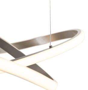 Lampă suspendată de design din oțel, incluzând LED în 3 trepte reglabil - Ruta