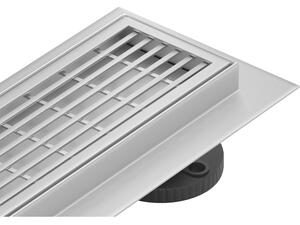 Mexen Flat 360° M33 scurgere liniară rotativă 50 cm, inox - 1033050-40