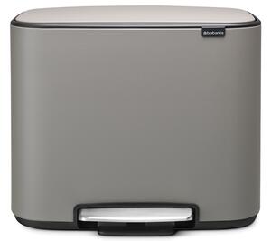 Brabantia Bo recipient pentru resturi 34 l gri 121562