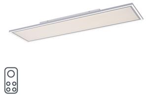 Plafoniera albă 121 cm cu LED 2700 - 5000K - Luntani