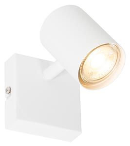 Spot inteligent alb reglabil pătrat, inclusiv Wifi GU10 50mm - Jeana