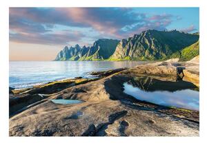 Fototapet Munții Norvegiei