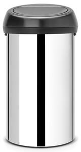 Brabantia Touch Bin recipient pentru resturi 60 l oţel 402586