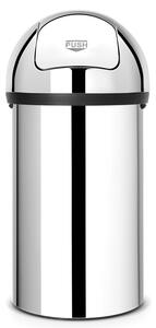 Brabantia Push Bin recipient pentru resturi 60 l oţel 402623