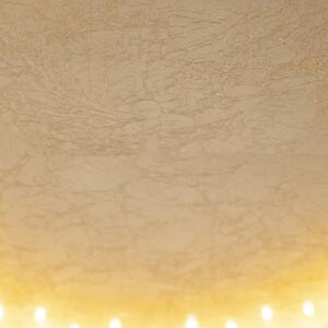 Plafoniera Art Deco auriu / alamă 50 cm incl. LED - Belle