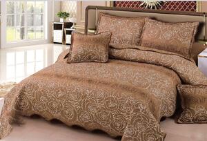 Cuvertura bumbac 100%, 5 piese, pat 2 persoane, 230x250 cm, CB253