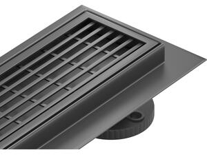 Mexen Flat 360° M33 rigolă liniară rotativă 50 cm, negru - 1733050-40