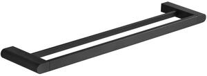 Mexen Adox cârlig dublu pentru prosoape, negru - 7018225-70